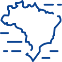 Receba nossos produtos em qualquer região do Brasil.