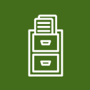 Ícone da linha armários